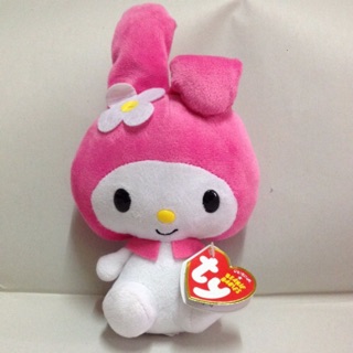 แท้ 100% จากญี่ปุ่น ตุ๊กตา ซานริโอ้ มาย เมโลดี้ Sanrio My Melody Classic Ty Beanie Buddy Plush Doll