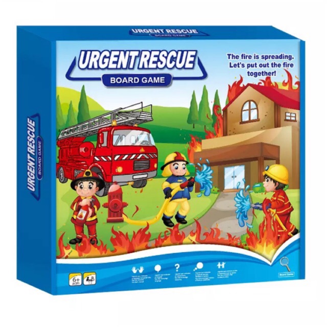 Urgent Rescue บอร์ดเกมส์สำหรับเด็กอนุบาล | Shopee Thailand