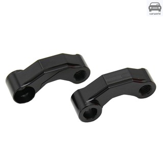 Motorcycle Mirror Riser Extender Adaptor Handlebar Mount Mirror Riser Extenders Spacers Extension Adapter