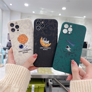 เคส OPPO เคสโทรศัพท์มือถือแบบนิ่ม ลายนักบินอวกาศ NASA ตลก สําหรับ OPPO A15 A54 A5S A3S A16 A95 A7 A5 A9 A31 A53 2020 A12 A1K A74 A15S A52 A11K