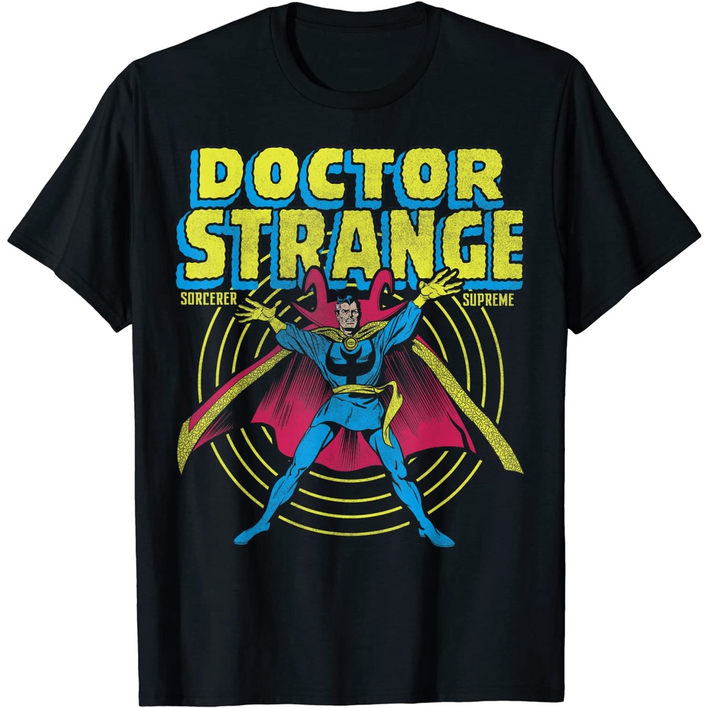 เสื้อยืดโอเวอร์ไซส์เสื้อยืด-พิมพ์ลาย-marvel-avengers-doctor-strange-sorcerer-supreme-สําหรับผู้ชายs-3xl