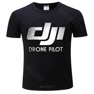 [S-5XL] GILDAN เสื้อยืดแขนสั้น ผ้าฝ้าย 100% พิมพ์ลาย Dji Spark Drone Phantom 4 Pilot แฟชั่นฤดูร้อน สําหรับผู้ชาย ผู้หญิง