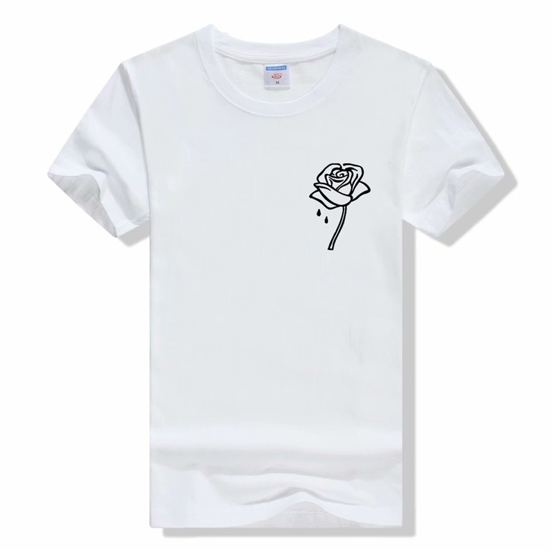 s-5xl-ใหม่-เสื้อยืดลําลอง-แขนสั้น-พิมพ์ลายดอกกุหลาบ-หลากสี-แฟชั่นฤดูร้อน-สําหรับผู้ชาย-และผู้หญิง