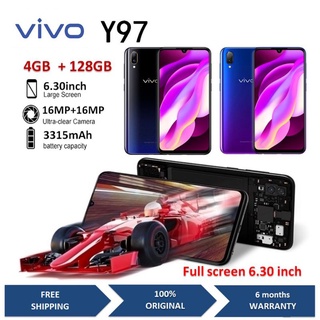 โทรศัพท์ Vivo V11i หน้าจอหยดน้ำ 6.3