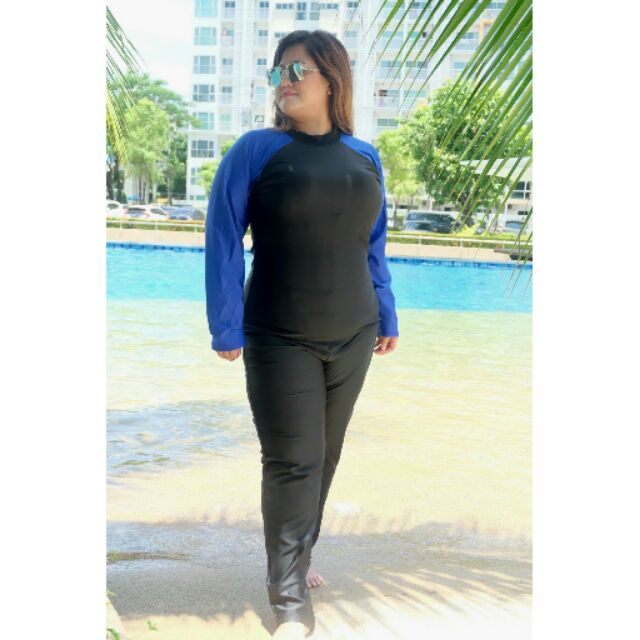 ชุดว่ายน้ำคนอ้วน-7-8xl-ผ้ากันuv