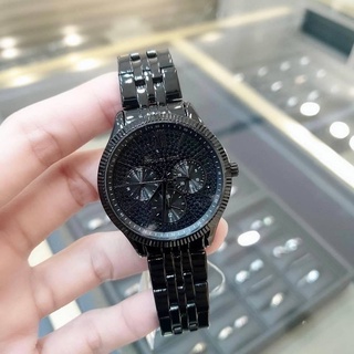 (ผ่อน0%) นาฬิกา MK4472 Michael Kors Benning Multifunction Black IP Stainless Steel Watch  หน้าปัด 39 mm. สายสแตนเลสสีดำ