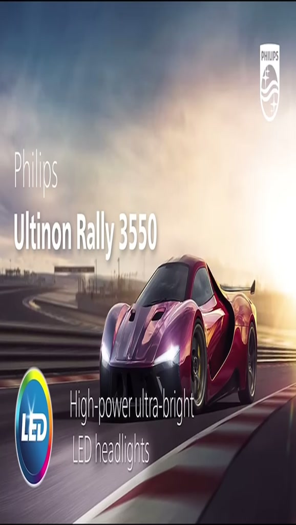 หลอดไฟหน้า-led-philips-ultinon-rally-3550-hir2-รุ่นใหม่ปี-23-50-watt-9000-lumens