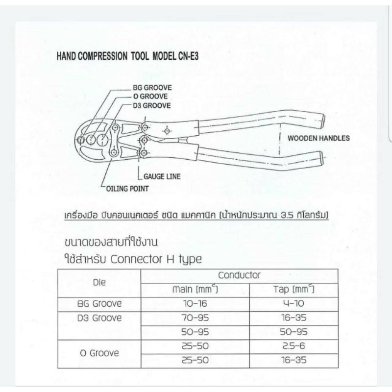 คีมย้ำpg-pg-crimping-tool