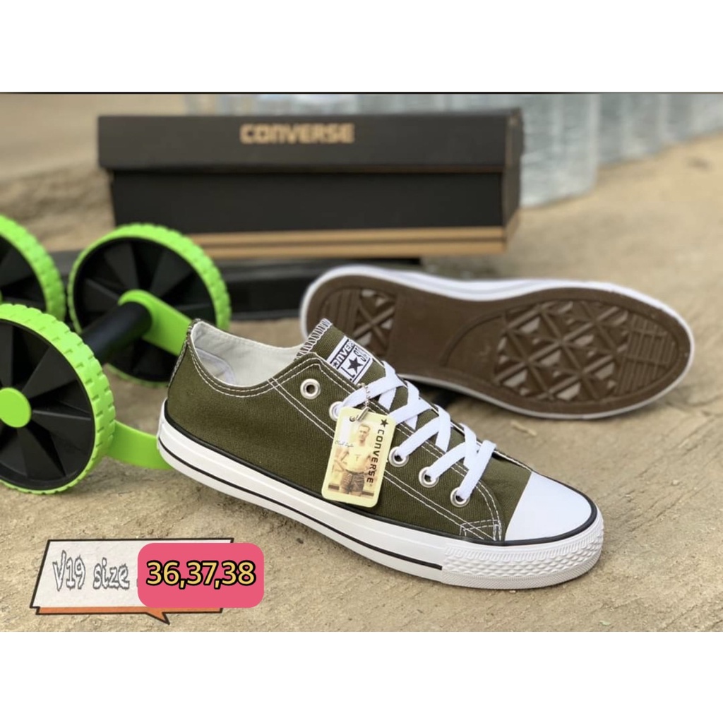 converse-รองเท้าผ้าใบผูกเชือก