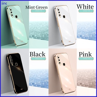 เคส VIVO Y11 Y17 Y12 Y15 U10 case เคสโทรศัพท์ TPU Electroplated หรูหราคุณภาพสูง