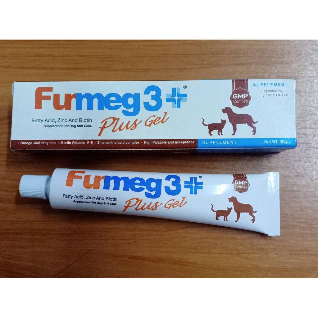 furmeg-3-plus-gel-เฟอร์เม็ค-3-พลัส-เจล-บำรุงขน-ผิวหนัง-ช่วยให้เจริญอาหาร-สุนัข-แมว