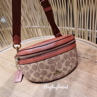 COACH 39937 BELT BAG IN SIGNATURE CANVAS