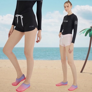 กางเกงขาสั้น กางเกงเล่นเซิร์ฟ กางเกงว่ายน้ำ แบบแห้งเร็ว รุ่นsand  (women) กางเกงชายหาด