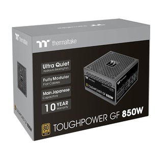 ภาพขนาดย่อของสินค้าพร้อมส่ง PSU THERMALTAKE Toughpower GF 850W/750W 80PLUS GOLD WARRANTY 10 YEAR POWER SUPPLY 850w RM850 RM750 GF850 GF750