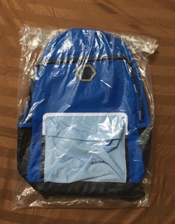 กระเป๋า adidas neo รุ่นBQ1307 ของแท้ มือ1 Men สีน้ำเงิน-ฟ้า