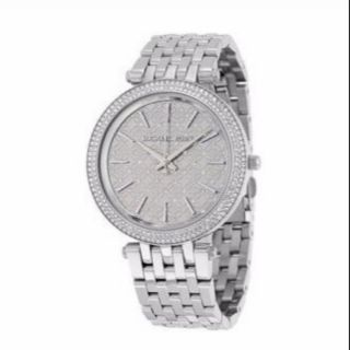 นาฬิกาข้อมือสุภาพสตรี Michael Kors MK3404 Ladies Darci Silver Tone Steel Watch