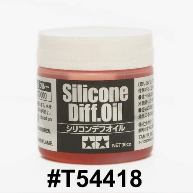 TAMIYA 54418 Silikon-Differential-Öl – Viskosität 500.000 – Für RC-Fahrzeuge – Sorgt Für Stabile Fahreigenschaften