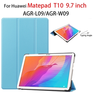 HUAWEI เคสแท็บเล็ตหนัง Pu สําหรับ Huawei Matepad T 10 9 . 7 นิ้ว 2020
