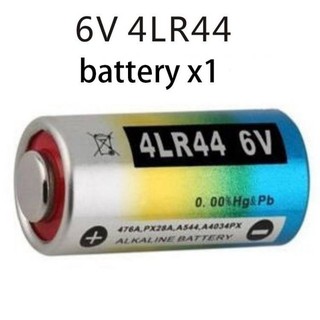 สินค้า ถ่านกล้อง 4LR44 PX28A 476A ถ่านอัลคาไลน์ 6V จำนวน 1ก้อน