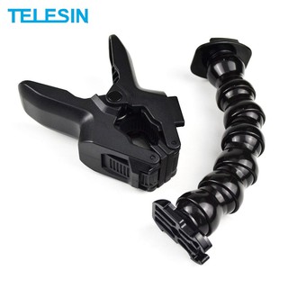 Telesin เมาท์ขาตั้งกล้อง แบบยืดหยุ่น สําหรับ GoPro HERO 11 10 9 8 7 6 5 BLACK MAX