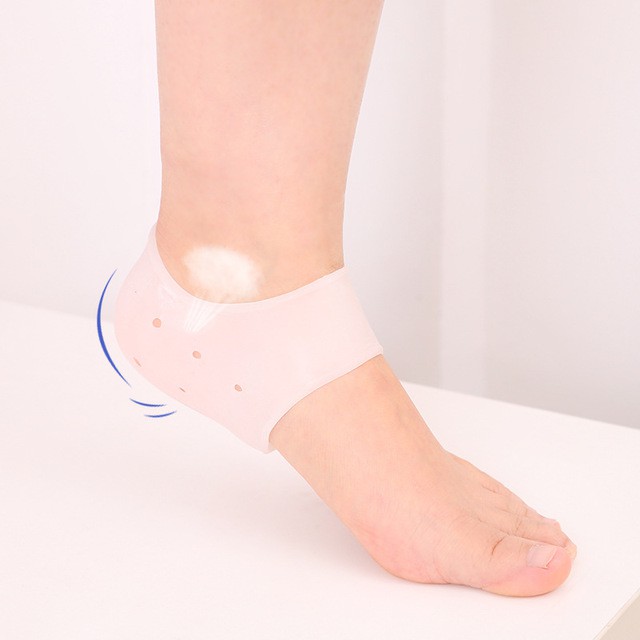 ภาพสินค้าMonza ซิลิโคนถนอมส้นเท้าลดอาการบาดเจ็บส้นเท้า รองส้นเท้ากันช้ำ ส้นเท้าแตก N108-CREAM จากร้าน monza_fbs บน Shopee ภาพที่ 4