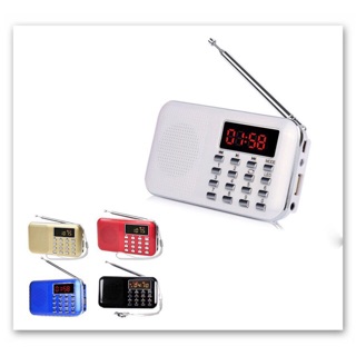 สินค้า L-218 Portable USB LCD Digital Speaker With TF Card/fm Radio/mp3 Music Player