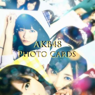 🌟Updated!🌟AKB48 Memorial Photo Cards : AKB48 Member Selection