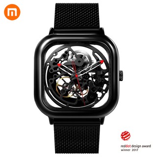 สินค้า Xiaomi Ciga นาฬิกาข้อมือ สายสแตนเลส สีดำ/สีเงิน 1 ชิ้น