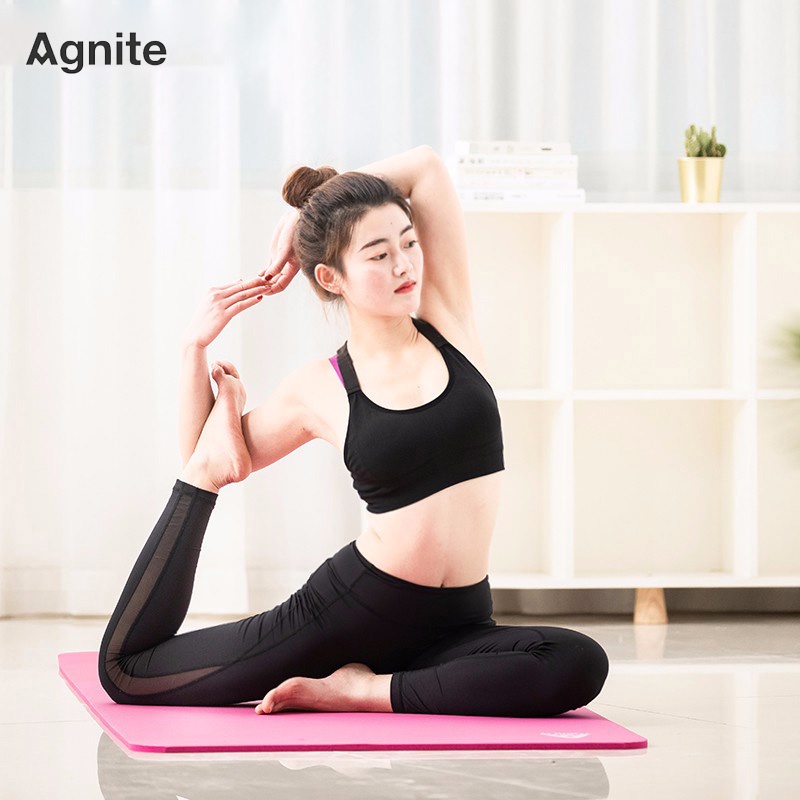 agnite-เสื่อโยคะ-เบาะโยคะ-แผ่นรองโยคะ-หนา-10มม-ขนาด-183x61cm-185-80cm-ฟรีสายหิ้วพกพา-กีฬา-ฟิตเนส-yoga-mat