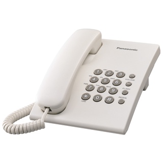 ภาพขนาดย่อของภาพหน้าปกสินค้าPanasonic TS500 เครื่องโทรศัพท์ kx-ts500mx โทรศัพท์สายเดียว (single line telephone) โทรศัพท์บ้านแบบตั้งโต๊ะ ออฟฟิศ รับปร จากร้าน hdd6owsg78 บน Shopee