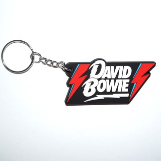 พวงกุญแจยาง David Bowie