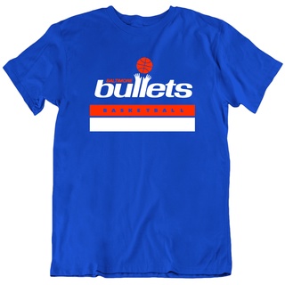 เสื้อยืด พิมพ์ลาย Baltimore Bullets Basketball สไตล์เรโทร เหมาะกับของขวัญ สําหรับผู้ใหญ่S-5XL