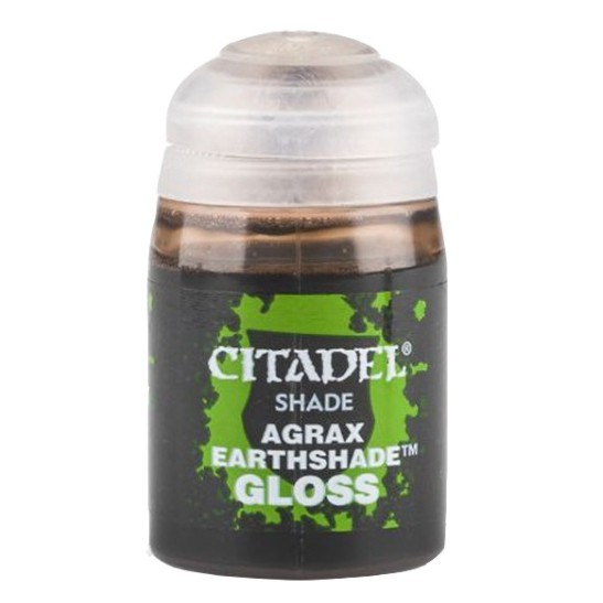 citadel-shade-agrax-earthshade-gloss-24ml-สีอะคริลิคสำหรับทาโมเดล
