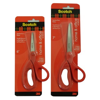 ภาพหน้าปกสินค้ากรรไกร 6/7/8 นิ้ว 3M Scotch Household #1406  6-8\" Scissors ที่เกี่ยวข้อง