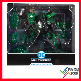 Batman Earth 32 &amp; Green Lantern DC Multiverse McFarlane Toys 7" Figure แบทแมน เอิร์ธ 32 &amp; กรีน แลนเทิร์น ดีซีมัลติเวิร์ส