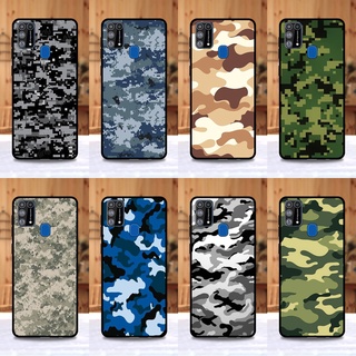 เคส Samsung M31 ลายพราง ขอบนิ่มหลังแข็ง เคสมือถือ เคสโทรศัพท์ Case เคส TPU ขอบนิ่มหลังแข็ง ไม่ขูดตัวเครื่อง ไม่กัด