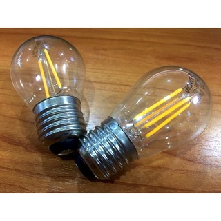 Banana Electric หลอดไฟวินเทจ LED ทรงปิงปอง G45 2W 4W E27 หลอดเอดิสัน