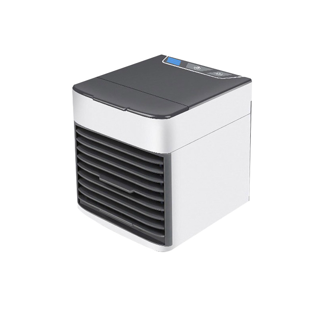 พัดลมแอร์พกพา Air Cooler mini fan เครื่องทำความเย็นมินิ แอร์พกพา แอร์ตั้งโต๊ะขนาดเล็ก เล็ก ทำความเย็นจิ๋ว