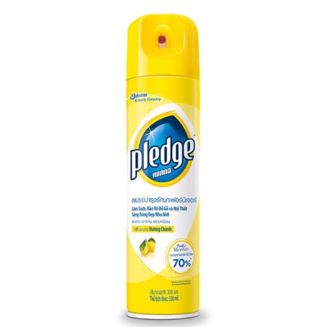 pledge-เพลดจ์-มะนาว-330-กรัมผลิตภัณฑ์ทำวามสะอาด-บำรุงและปกป้อง-เฟอร์นิเจอร์