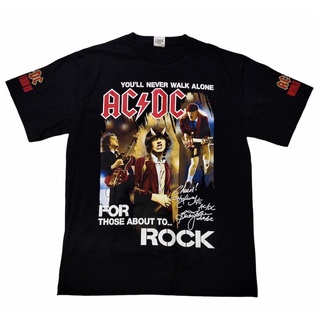 🔥 เสื้อวง AC/DC acdc เสื้อยืด ACDC world tour 88 🔥