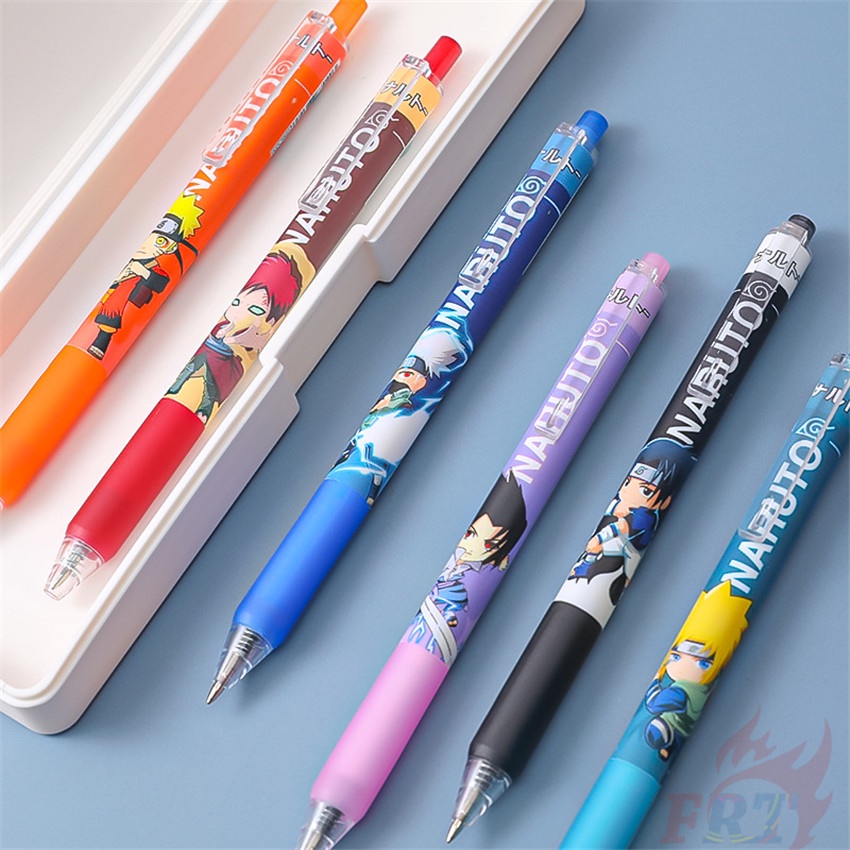 6-ชิ้น-ชุด-ปากกา-ลายการ์ตูนอนิเมะ-ปากกาหมึกเจล-ลาย-demon-slayer-naruto-jujutsu-kaisen-genshin-impact-pikachu-สําหรับโรงเรียน-สํานักงาน