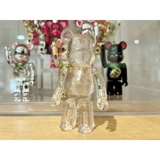 (ของแท้ไม่มีกล่อง) Be@rbrick Series 12 Jellybean: Clear white (Bearbrick)