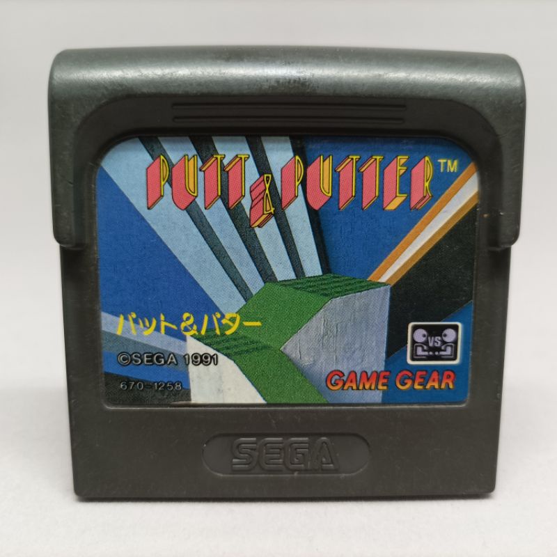 (GG14)ตลับเกมเปล่า เกมส์เกียร์แท้ Sega Game Gear Original Cartridge