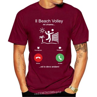 เสื้อยืดวินเทจขายดี เสื้อยืด คอกลม พิมพ์ลาย The Beach Volleyball Calls Me Holiday Time EU EFacpm97GKkeka06S-5XL