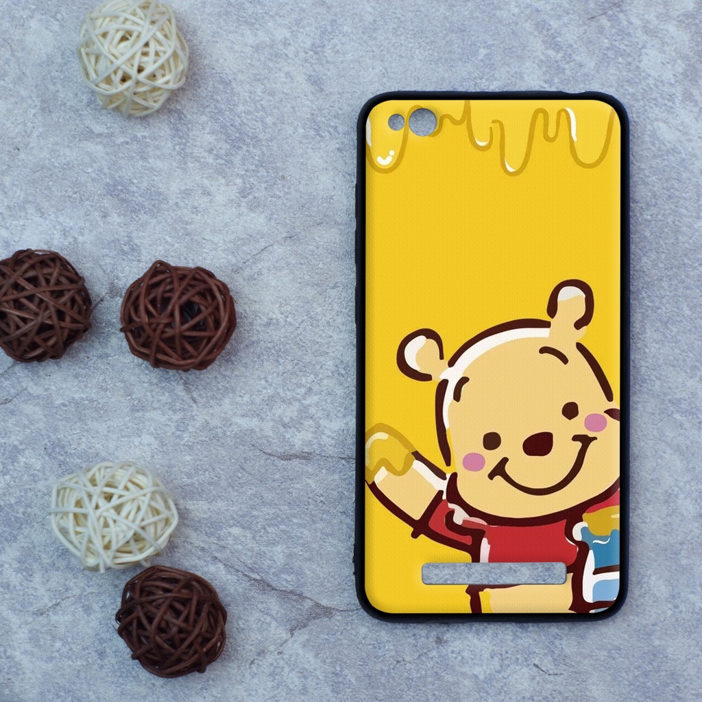 เคส-xiaomi-redmi-4a-ลายหมีพูห์-ขอบนิ่มหลังแข็งมือถือ-เคสสกรีน-uv-case-เคส-tpu-ไม่ขูดตัวเครื่อง-ไม่กัดขอบ-ปกป้องมือถือได้