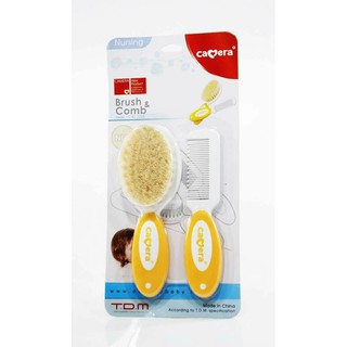 สินค้า คาเมร่า แปรงผมขนสีหมอกพองตัวพร้อมหวี - Camera Baby Brush & Comb