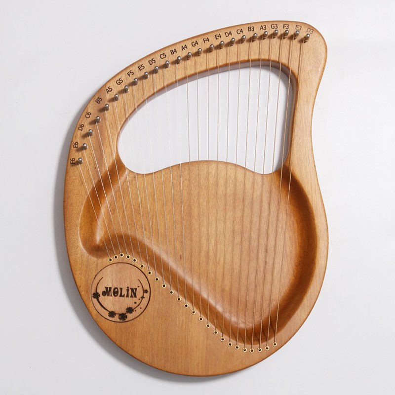 ภาพสินค้าlyre 24-string beginner lyre 24-string harp lyre small portable musical instrument easy to learn จากร้าน ensoullove.th บน Shopee ภาพที่ 7