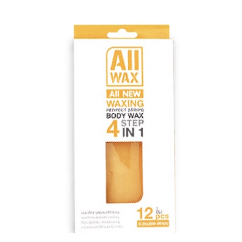 ภาพสินค้าออลแว๊ก All Wax ออล แว๊กซ์ แวกซ์ แว๊ก กำจัดขนแบบแผ่น อุปกรณ์ กำจัดขน รักแร้ ของใช้ส่วนตัว AllWax 1 กล่อง 12 แผ่น 6คู่ จากร้าน shopdarin บน Shopee ภาพที่ 7