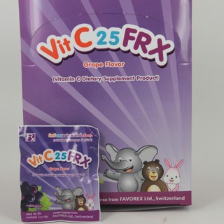 VIT C 25 FRX องุ่น 50X30 S ขายยกกล่อง