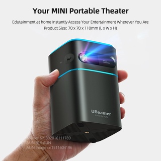 ภาพขนาดย่อของสินค้าAUN DLP X2 โปรเจคเตอร์ projector 4k โปรเจ็คเตอร์ โปรเจคเตอร์ 4k android projector mini โปรเจคเตอร์ mini โ